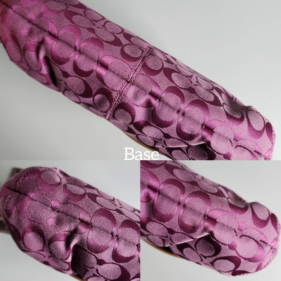 Coach Pink and Brown Shoulder Bag - Picture 6 of 16